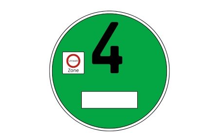 Grüne Umweltplakette