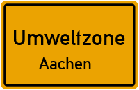 Umwelt- oder auch Feinstaubplakette für Umweltzone Aachen kaufen