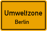 Umwelt- oder auch Feinstaubplakette für Umweltzone Berlin kaufen