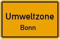 Umwelt- oder auch Feinstaubplakette für Umweltzone Bonn kaufen