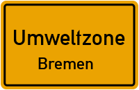 Umwelt- oder auch Feinstaubplakette für Umweltzone Bremen kaufen
