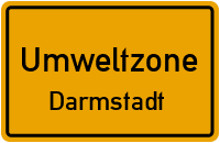 Umwelt- oder auch Feinstaubplakette für Umweltzone Darmstadt kaufen