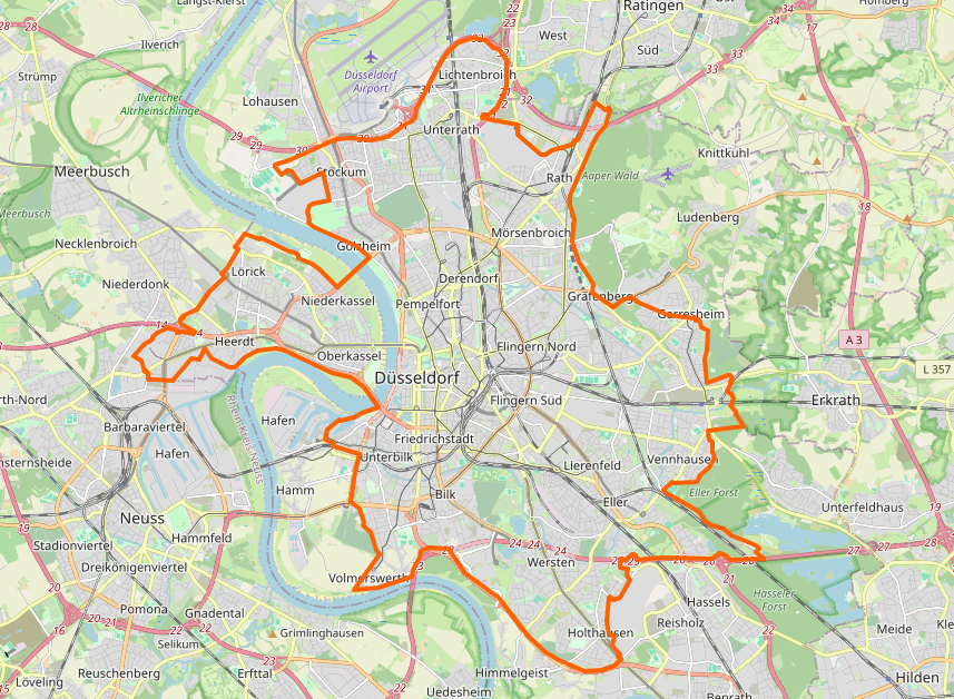 Umwelt- oder auch Feinstaubplakette für Umweltzone Düsseldorf kaufen