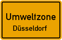 Umwelt- oder auch Feinstaubplakette für Umweltzone Düsseldorf kaufen