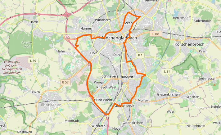Umwelt- oder auch Feinstaubplakette für Umweltzone Mönchengladbach kaufen