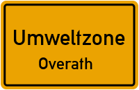 Umweltzone Overath
