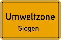 Umweltzone Siegen